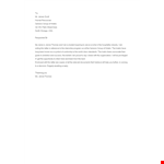 Hospitality Internship Cover Letter example document template
