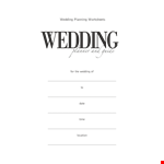 Wedding Budget Planning Pdf Download Gbtifsrz example document template 