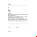 Standard Job Resignation Letter example document template