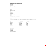 Employee Salary Transfer Letter To Bank example document template