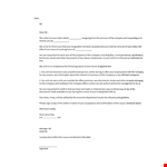 Download Professional Relieving Letter | Company Documents example document template