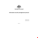 Information Security Policy Management for Agencies | Your Company Name example document template