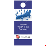 Customizable Door Hanger Template for Effective Marketing | Get Noticed example document template