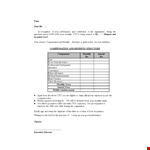 Sample Executive Director Hr Appraisal Letter Template Editable example document template