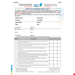 Get Your Safety Certificate of Conformance - Provided & Available Now example document template