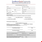 Effective Employee Write Up Form for Schools and Parents | Address Infractions example document template