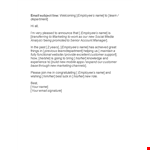 Receive a Well-Deserved Promotion: Get a Personalized Promotion Letter via Email example document template
