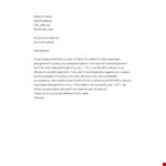 Effective Collection Letter Template for Debt Recovery - Attorney Approved example document template