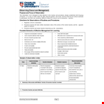 Effective Classroom Management Plan for Teachers: Tips from a Mentor for Preservice Observation example document template 