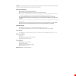Fresher Lecturer Job Resume example document template