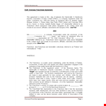 Franchise Agreement - Your Business Agreement with the Franchisor example document template