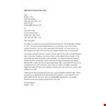 High School Librarian example document template