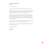Job Application Letter For Library Assistant example document template