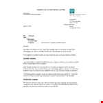 Claim Denial Letter Template Sample example document template