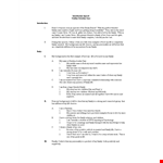 Intro Outline Sample example document template