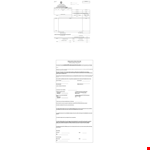 Professional Invoice Template for Contract Service Matter example document template