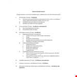 Group Interview Agenda example document template