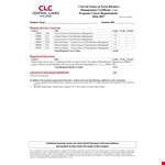 Farm Business Management Certificate: Current, Credits, Business & Management example document template