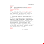 Proper Memo Format example document template