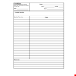 Cornell Notes Template - Organize Your Reading and Lecture Notes | Cornell Method example document template
