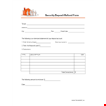 Letter to Return Security Deposit with Deductions example document template