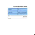 Fax Cover Sheet Template - Reference, Please - Number: Facsimile Transmittal example document template