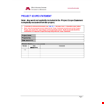 Example of Project Scope Change Management - Efficient Project Scope Example example document template