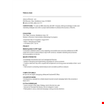 Mba Marketing Internship Resume example document template