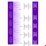 Customize and Print Raffle Ticket Templates - High-Quality Designs example document template