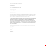 Job Promotion Complaint Letter example document template