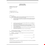 Get Control of Your Property with Power of Attorney example document template