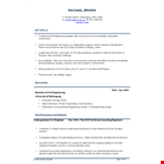 Graduate Civil Engineer | University | Engineering | Wollongong example document template