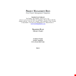 Agile Training Manual Template - Streamline Your Training Process example document template
