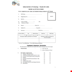 Indian Medical Fitness Form for Institute | Mandi, India | Technology example document template