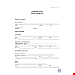 Download Free Contact List Template - Manage Addresses and States Easily example document template