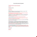Final Warning Letter for Misconduct – Meeting Consequences example document template