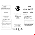 Domestic Violence Shelter for Victims: Get Help Today example document template