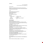 Registered Pharmacist Resume example document template