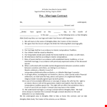 Marriage Contract Template - Create a Secure & Legally Binding Agreement | Muslims, Allah example document template
