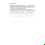 Sweet Dreams Love Letters example document template 