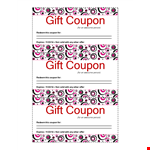 Get Discount with Our Latest Coupon Codes example document template