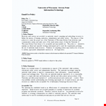 It Policy Emailusepolicy example document template