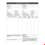 Commercial Shipping Invoice Template example document template