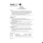 Executive Resume Template - Functional Assistant | Customer Training example document template