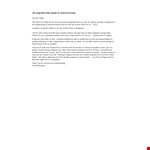 Medical Secretary Resignation Letter example document template