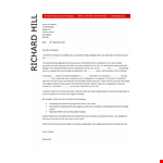 Job Application Letter For Sales Manager example document template