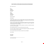 Sponsorship Request Letter School example document template