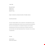 Sympathy Message Template | Writing a Heartfelt Condolence Letter | Sarah's Address for Recipients example document template 