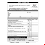 Product Sales Order Form template example document template