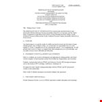 Memorandum of Understanding Template for Forest Research and Cooperator Services example document template
